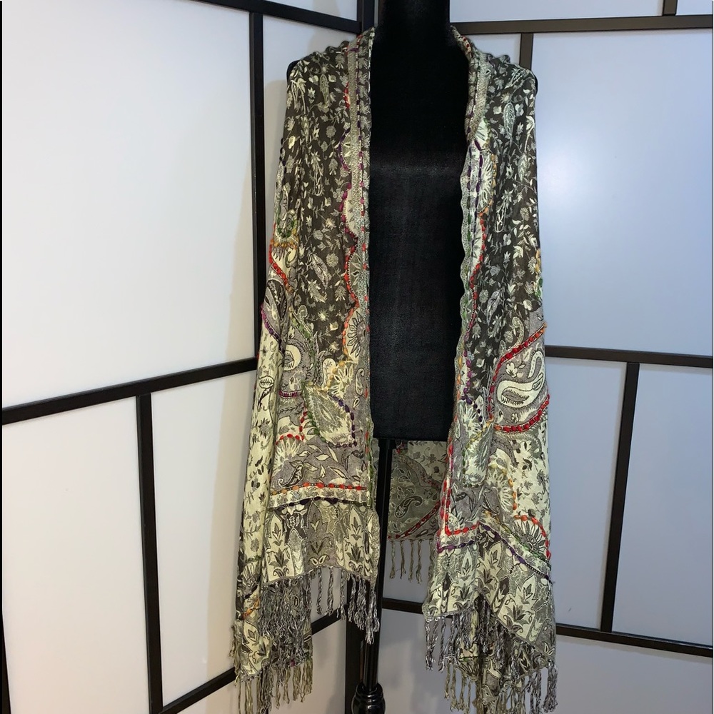 Boho Waterfall Vest